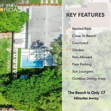 Appartamento Miami Getaway Luxe Pool Garden & Courtyard